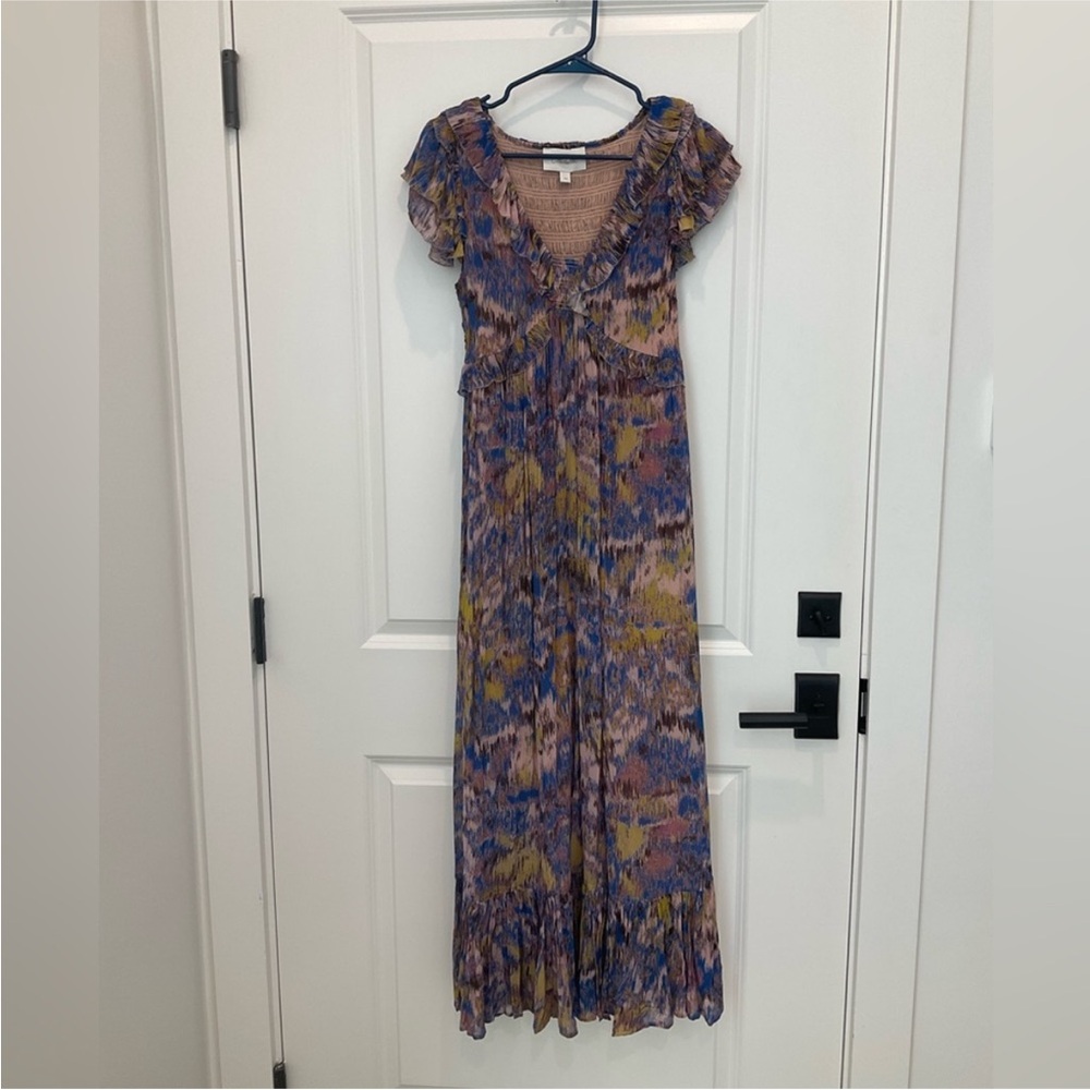 Floral Multicolor Maxi Dress, Cleobella XS